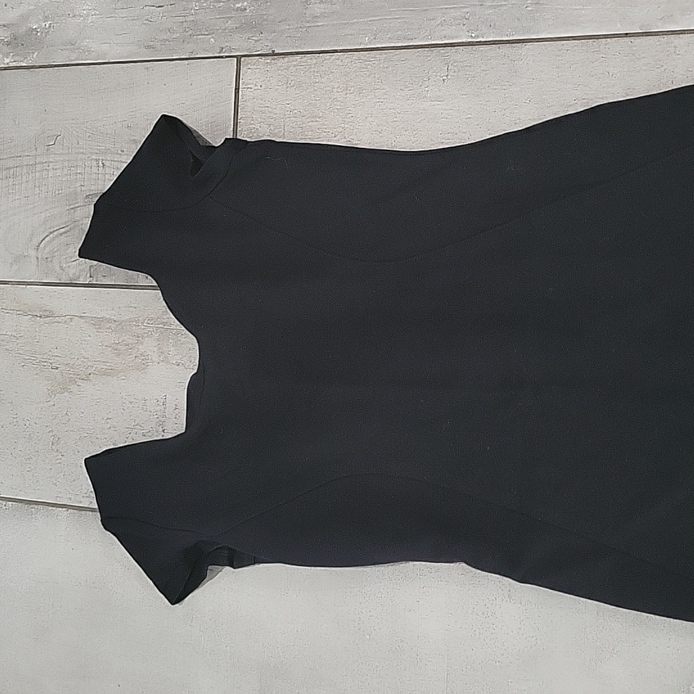 Tag Elements Lack Basic Black Mini Dress Size Med… - image 2